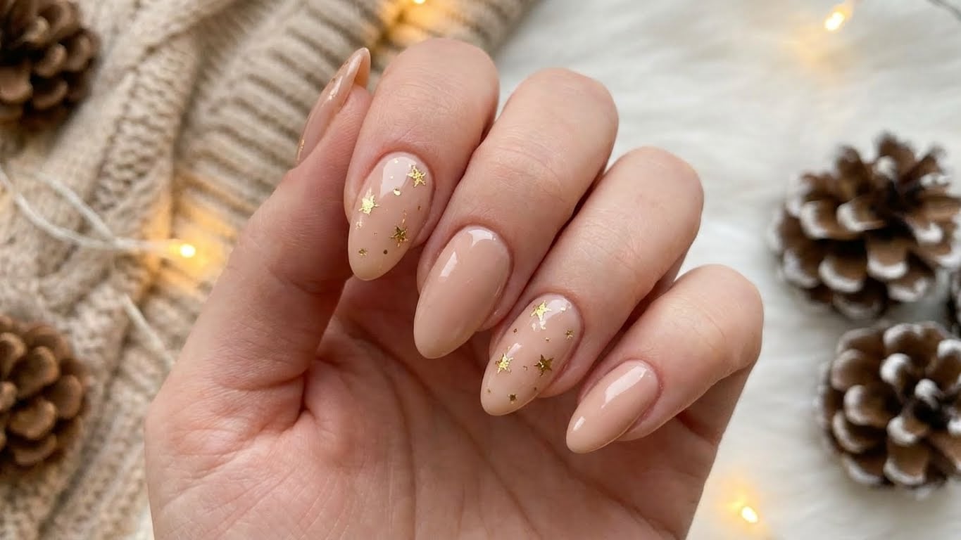 Create a Festive Winter Wonderland with Sparkly Nails