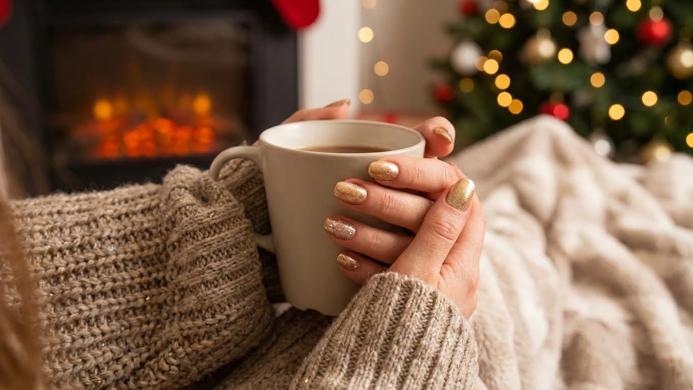 Elevate Your Holiday Look: A Step-by-Step Guide to Gold Christmas Nails