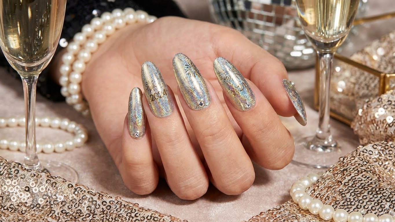 Shine On: A Guide to Sparkly Winter Nails