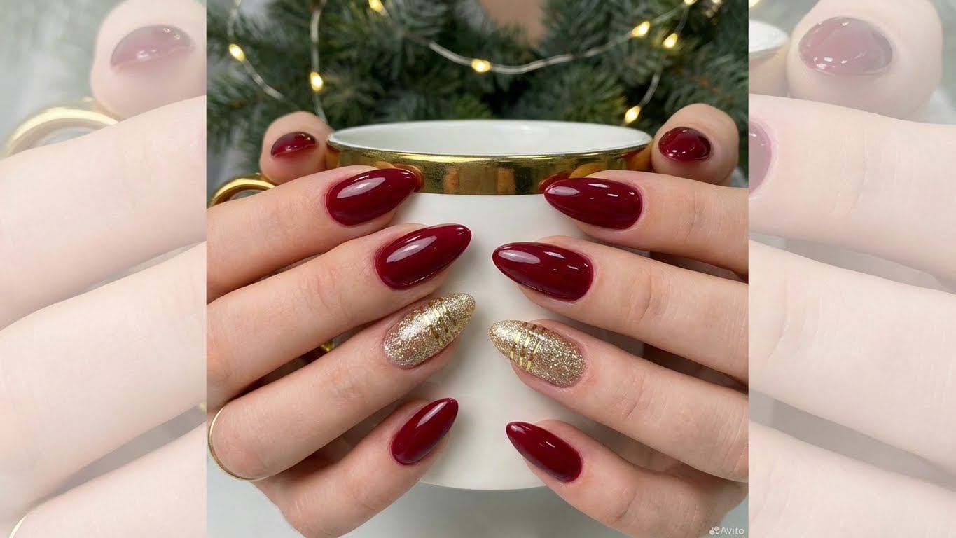 Shine Bright this Holiday Season with Glitter Holiday Nails