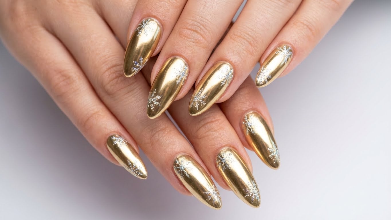 Elevate Your Holiday Style: A Guide to Gold Christmas Nails