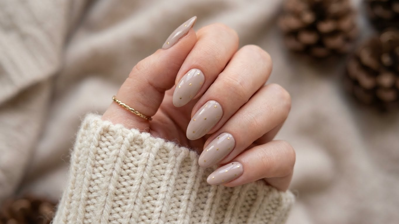 Shine Brighter this Christmas: A Guide to Gold Christmas Nails
