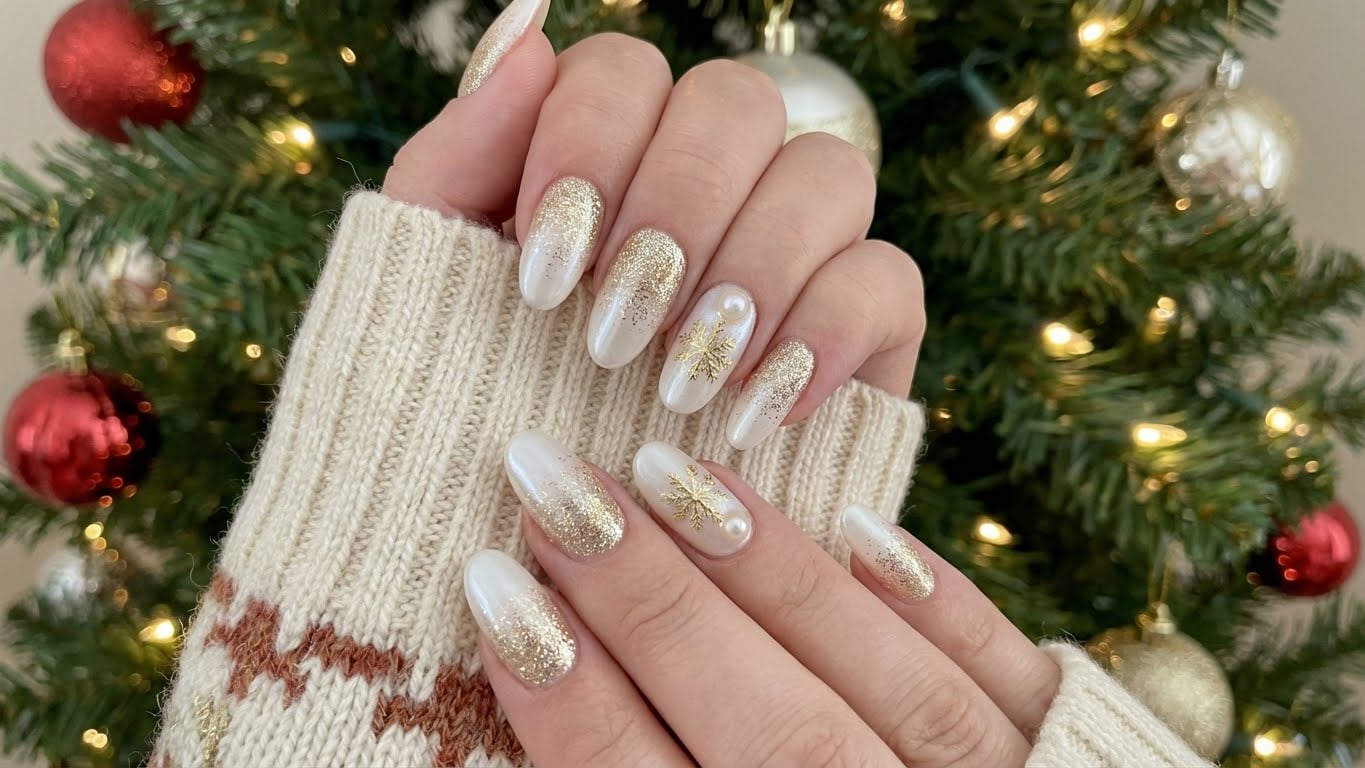 Add Some Sparkle to Your Holiday Season with Glitter Nail Art