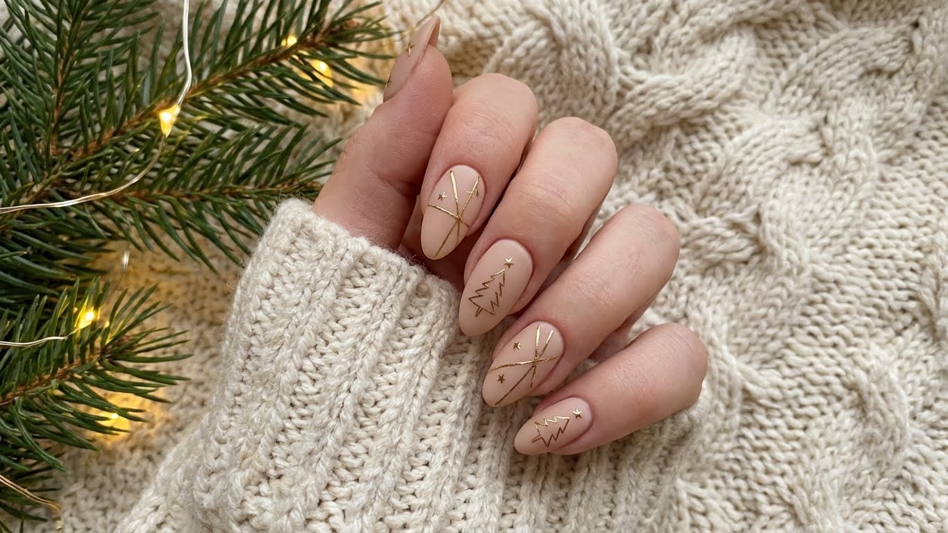 Sparkle Up Your Holiday Season with Glitter Holiday Nails