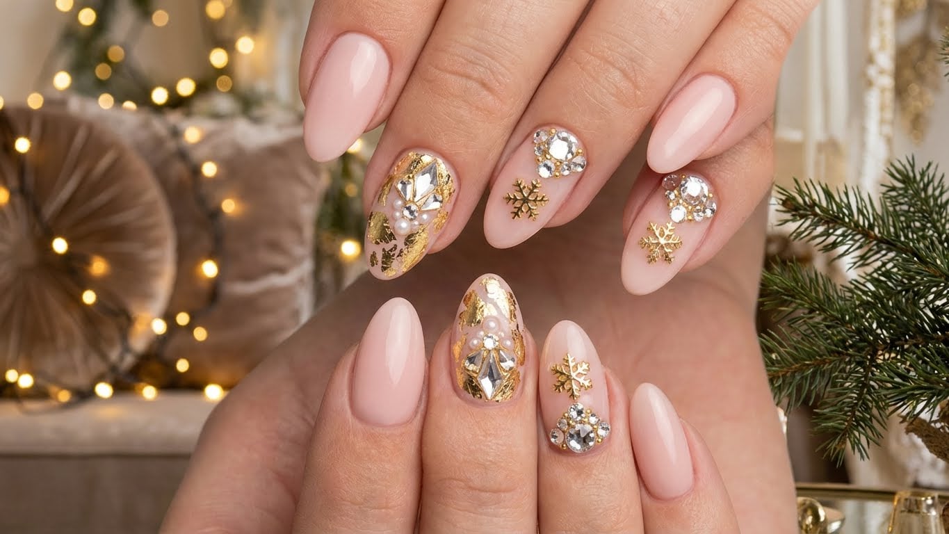 Dazzle Your Holiday Look with Gold Christmas Nails: A Guide to Choosing the Perfect Shade